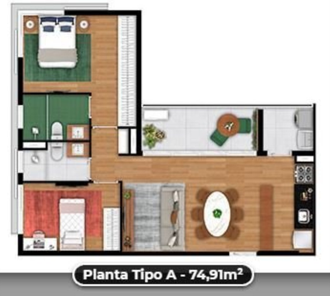 Apartamento, 3 quartos, 98 m² - Foto 15