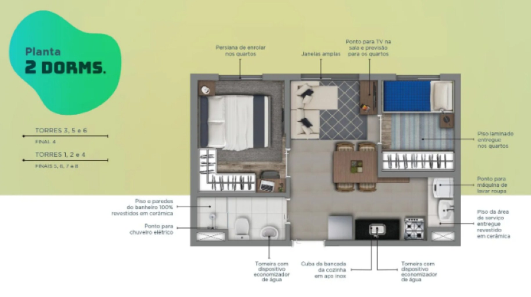 Apartamento Venda Com 1 Quarto 24m AP03000