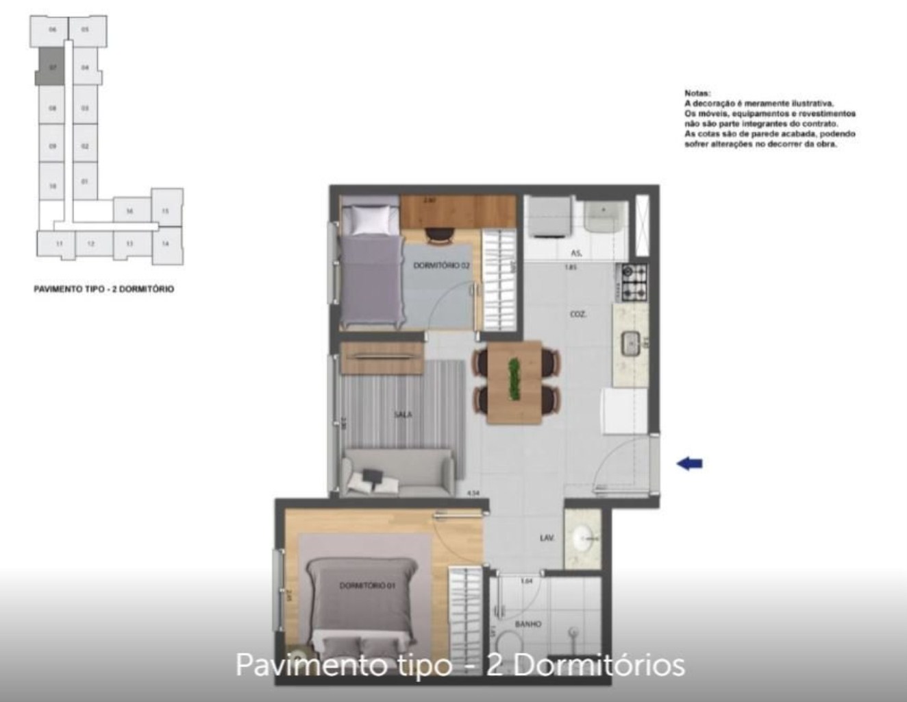 Apartamento, 1 quarto, 41 m² - Foto 20