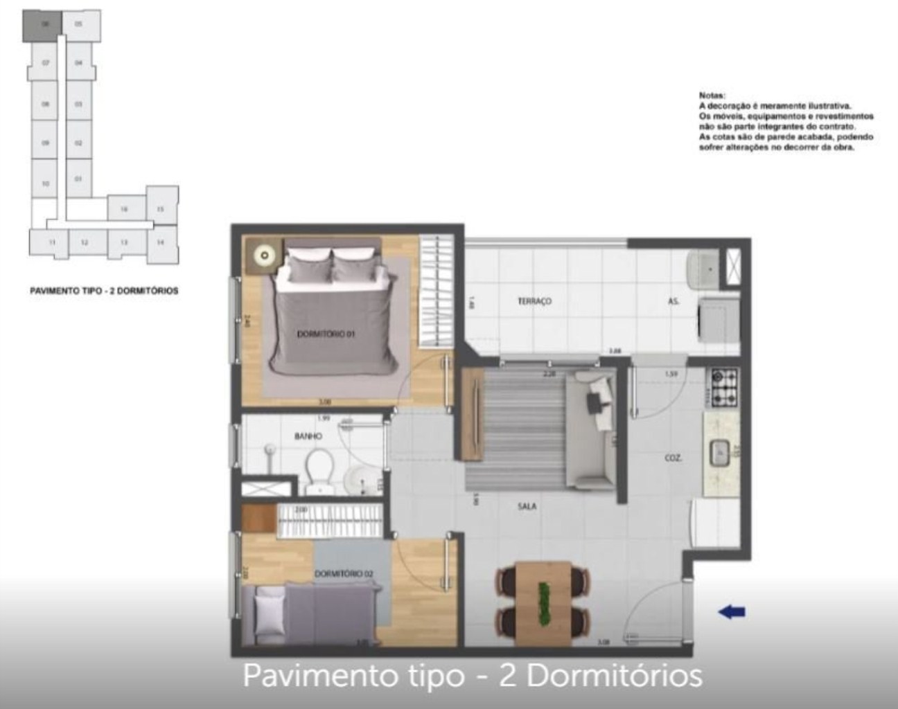 Apartamento, 1 quarto, 41 m² - Foto 21
