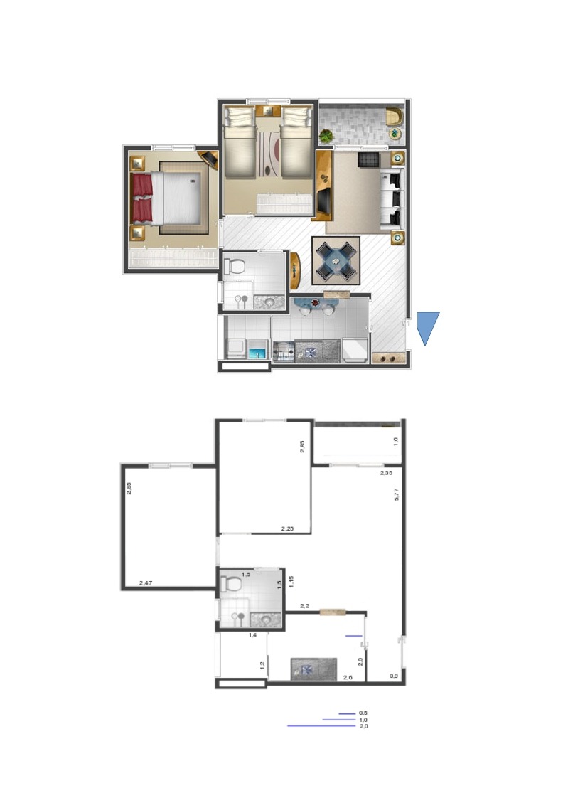Apartamento, 2 quartos, 48 m² - Foto 25