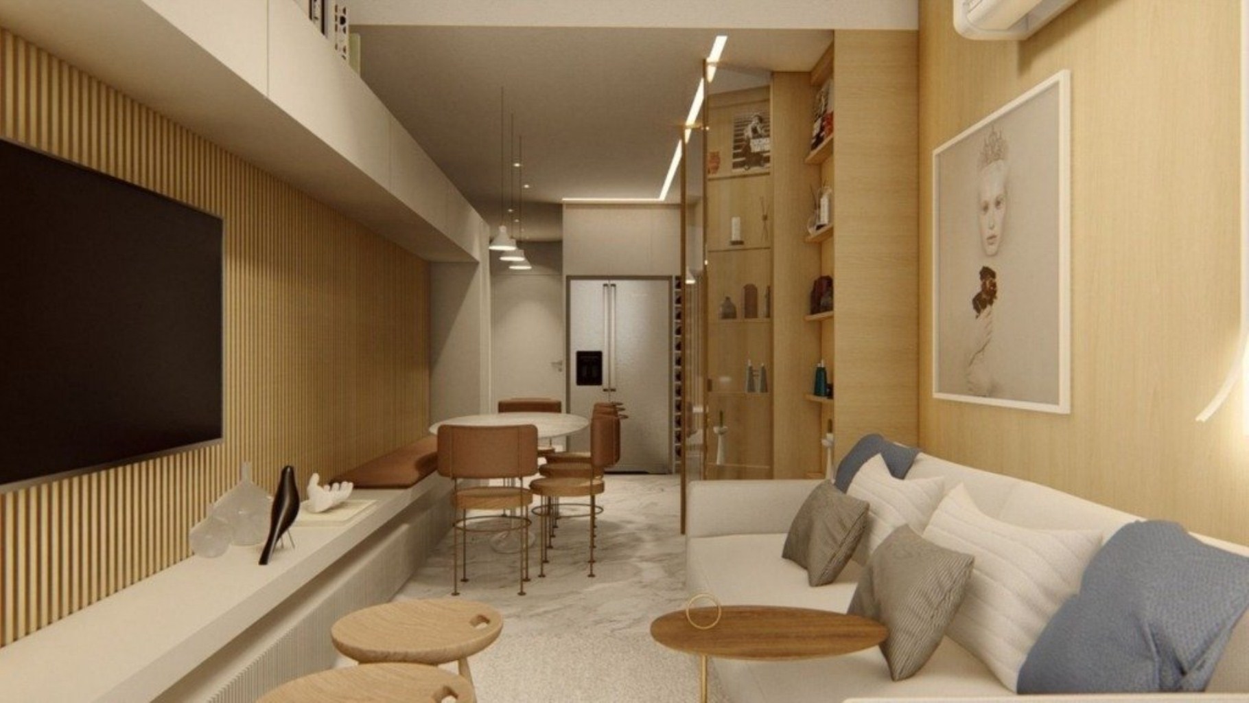 Apartamento, 2 quartos, 90 m² - Foto 2