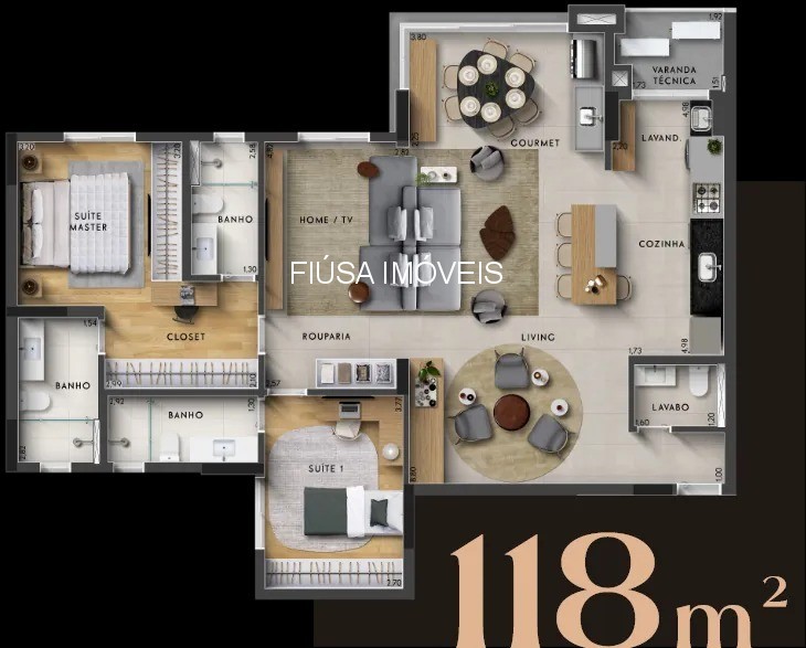 Apartamento, 3 quartos, 118 m² - Foto 16