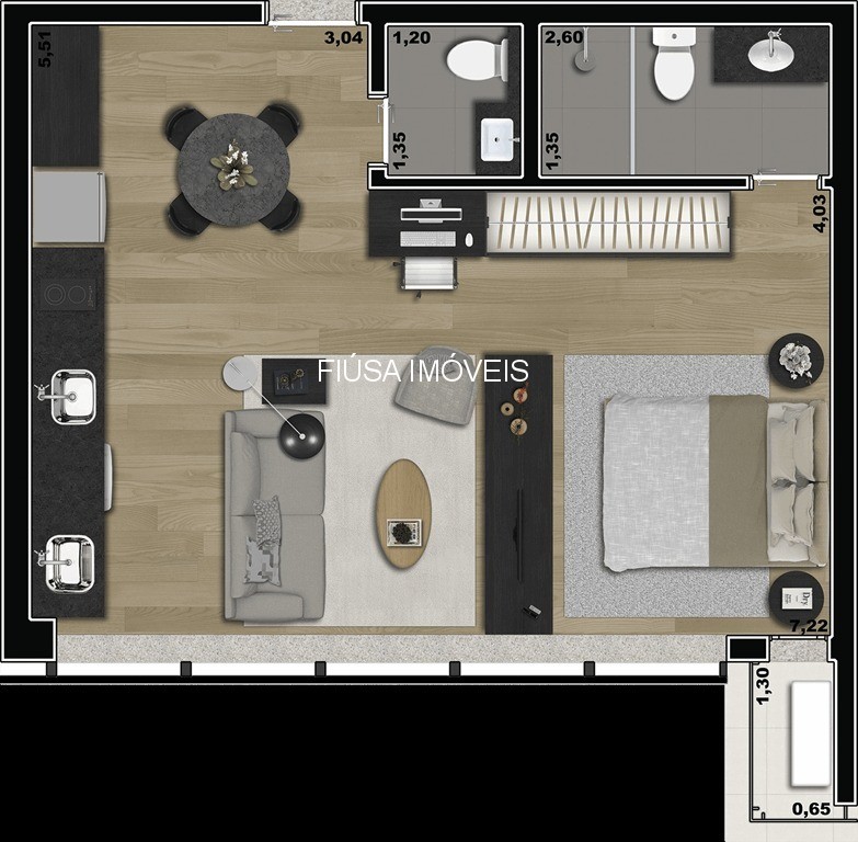 Apartamento, 2 quartos, 72 m² - Foto 12
