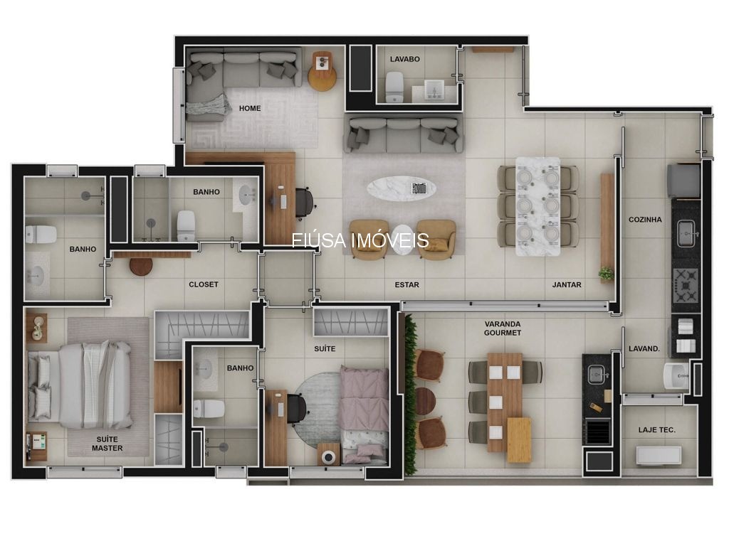 Apartamento, 3 quartos, 92 m² - Foto 75