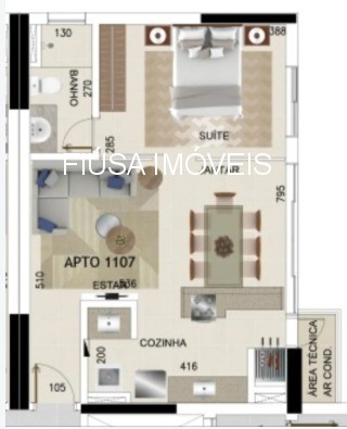 Apartamento, 1 quarto, 50 m² - Foto 16