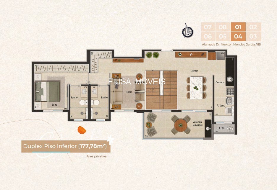 Apartamento, 2 quartos, 77 m² - Foto 4