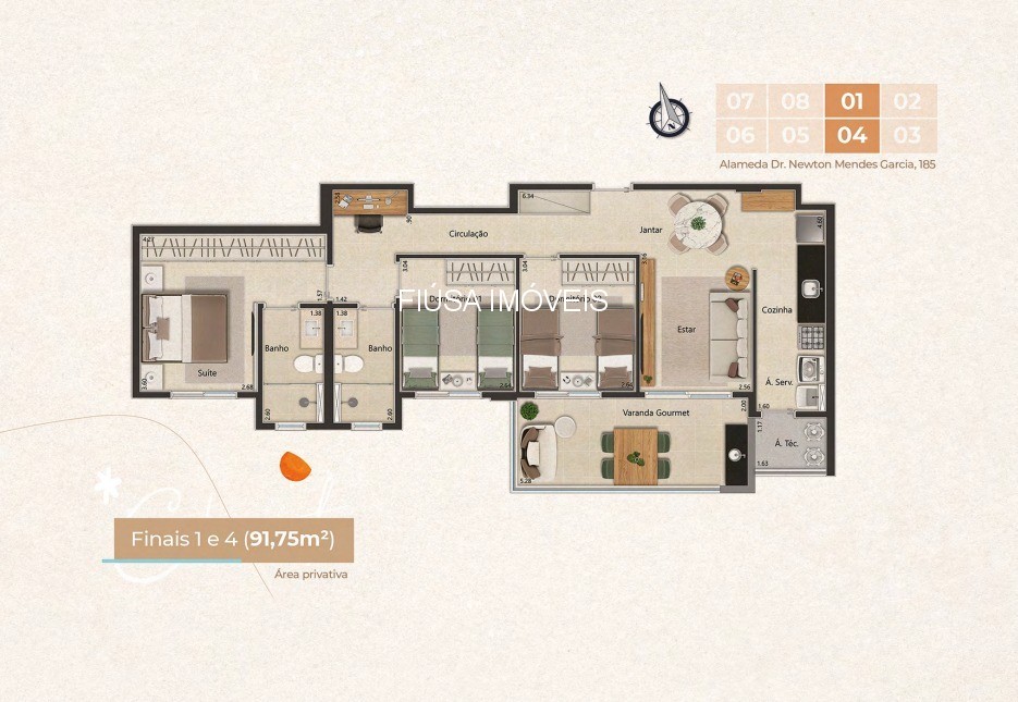 Apartamento, 2 quartos, 77 m² - Foto 7