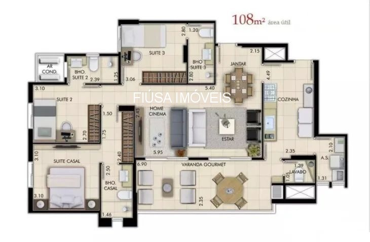 Apartamento, 3 quartos, 135 m² - Foto 18