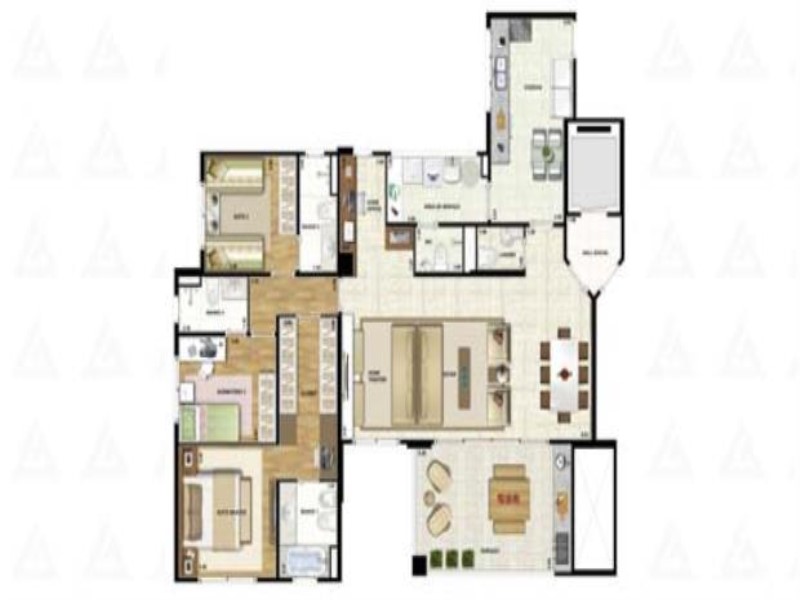 Apartamento, 3 quartos, 155 m² - Foto 12