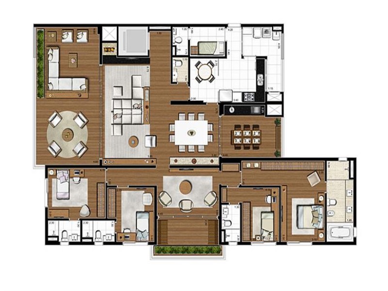 Apartamento, 4 quartos, 275 m² - Foto 20