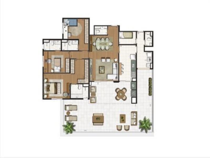 Apartamento, 3 quartos, 204 m² - Foto 9