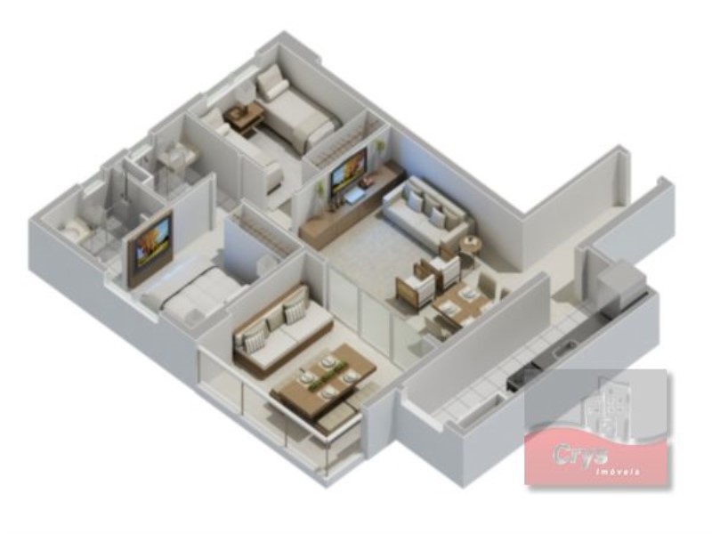 Apartamento, 1 quarto, 52 m² - Foto 20
