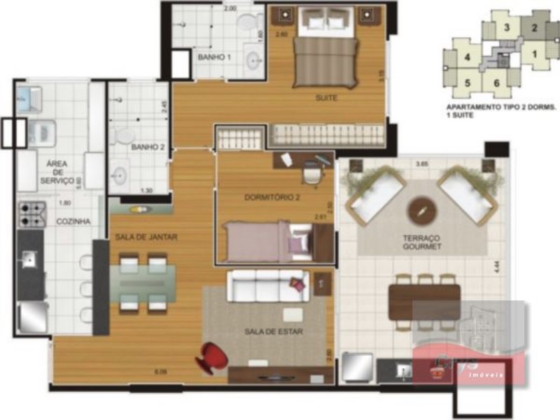 Apartamento, 2 quartos, 78 m² - Foto 13