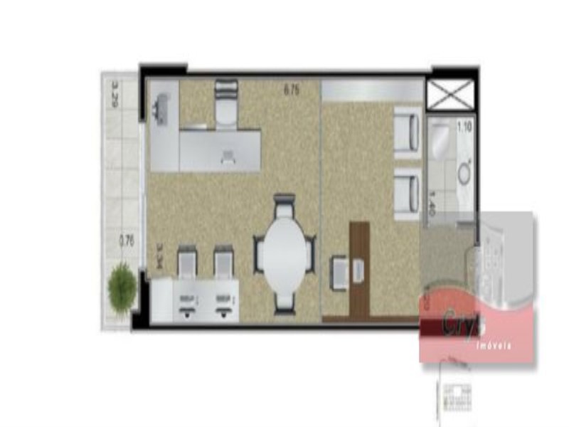 Conjunto Comercial-Sala à venda - Foto 6