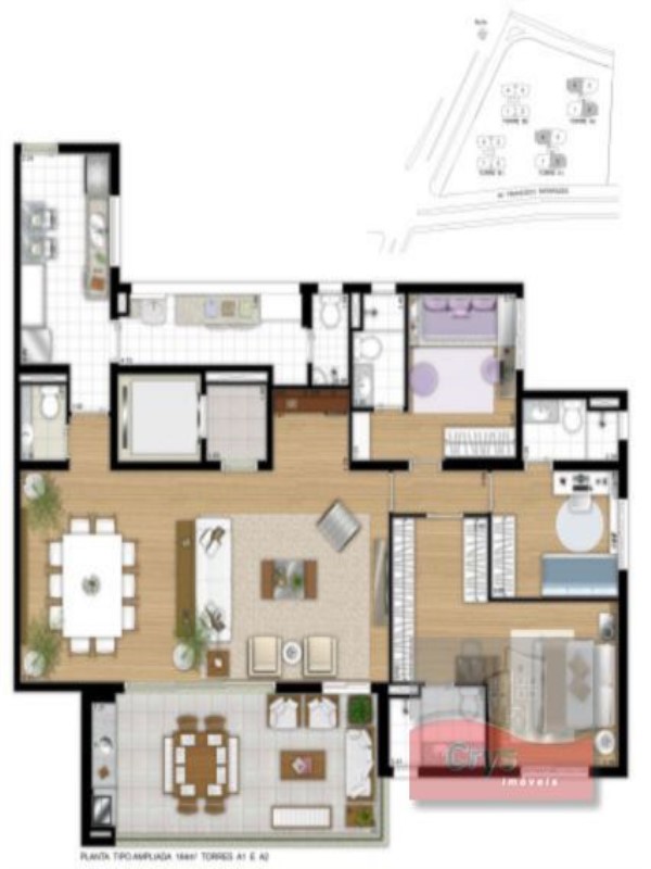 Apartamento, 4 quartos, 168 m² - Foto 23
