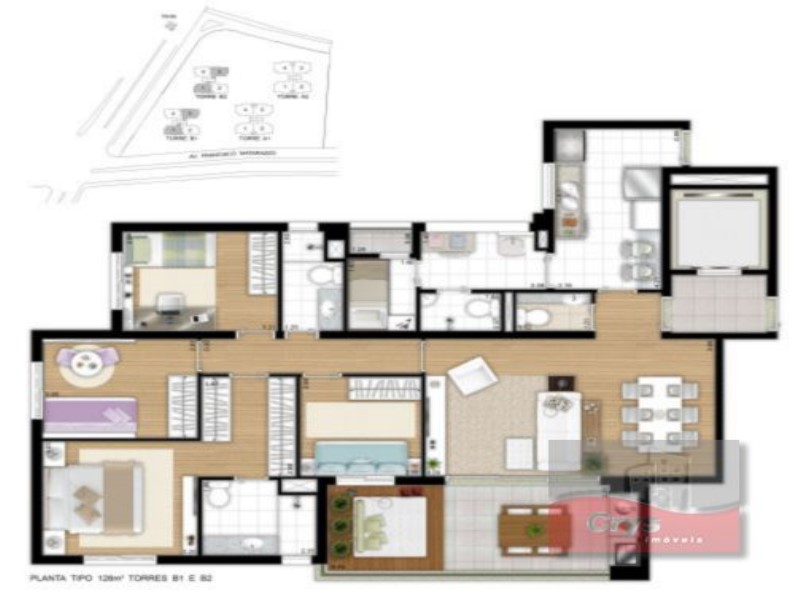 Apartamento, 4 quartos, 168 m² - Foto 24