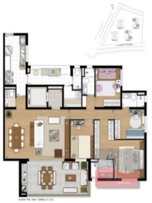 Apartamento, 4 quartos, 168 m² - Foto 25
