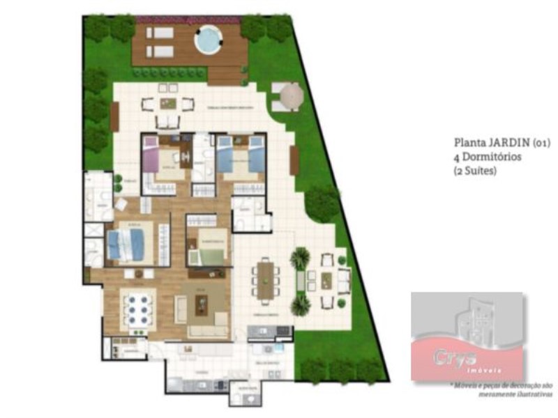 Apartamento, 4 quartos, 150 m² - Foto 2