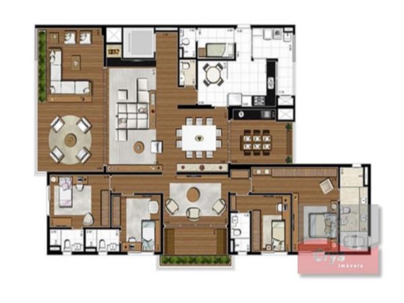 Apartamento, 4 quartos, 398 m² - Foto 21