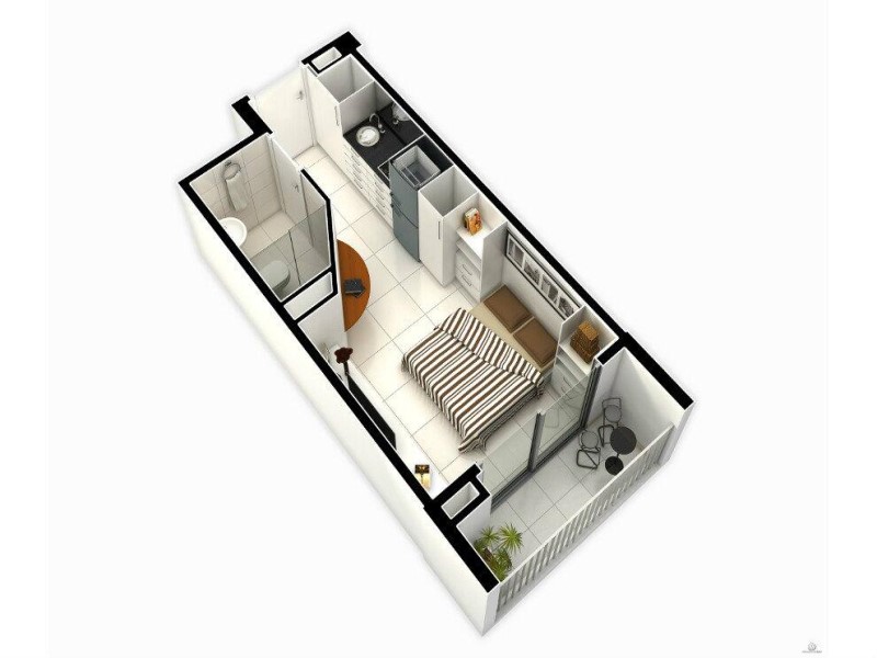 Apartamento, 1 quarto, 21 m² - Foto 6