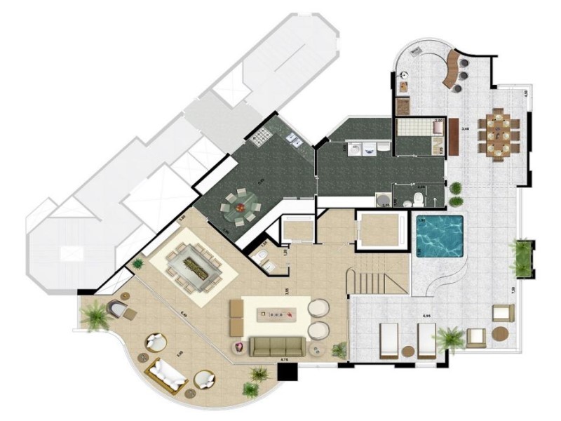 Cobertura à venda com 4 quartos, 580m² - Foto 18