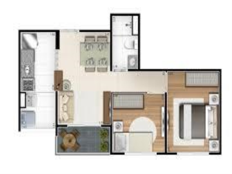 Apartamento, 2 quartos, 60 m² - Foto 3