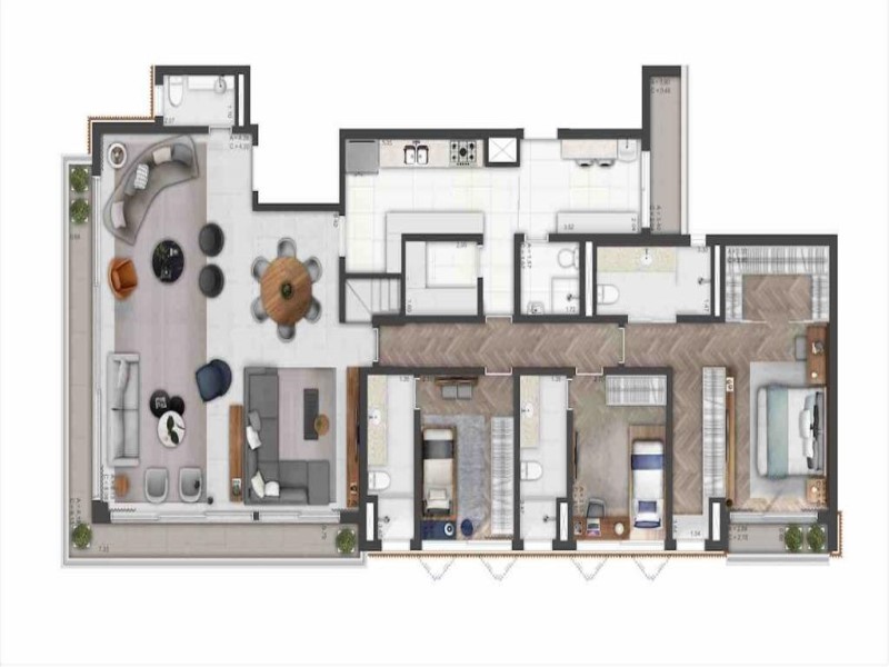 Cobertura, 4 quartos - Foto 21