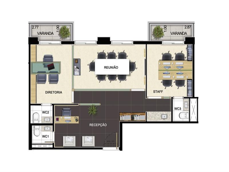 Sala-Conjunto, 40 m² - Foto 9