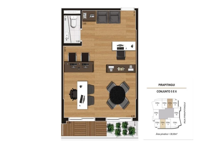 Conjunto Comercial-Sala à venda - Foto 25