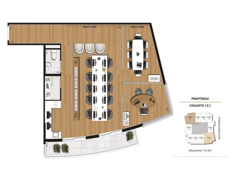 Sala-Conjunto - Foto 19