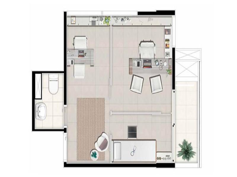Conjunto Comercial-Sala à venda - Foto 2
