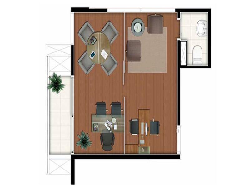 Conjunto Comercial-Sala à venda - Foto 3