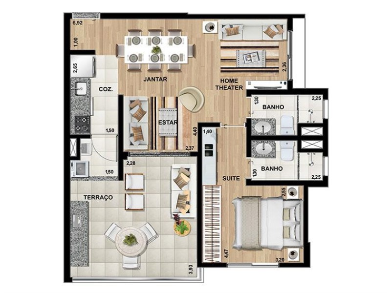Apartamento, 2 quartos, 70 m² - Foto 25