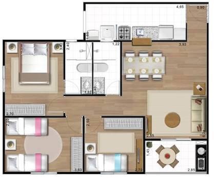 Apartamento, 3 quartos, 70 m² - Foto 24