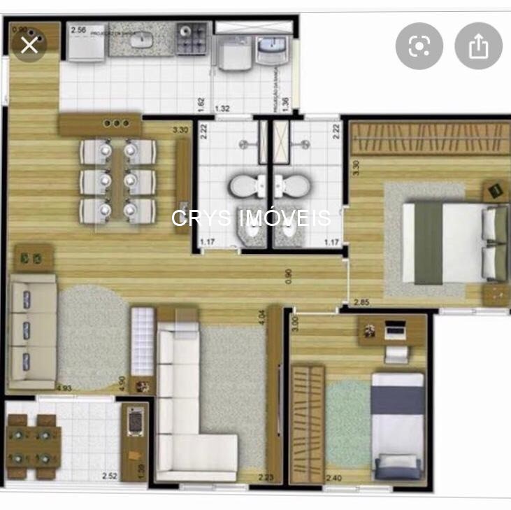 Cobertura, 3 quartos, 67 m² - Foto 9