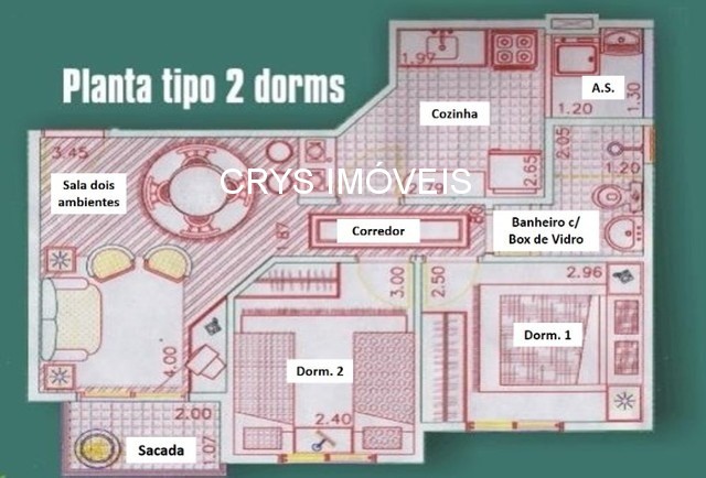 Apartamento, 2 quartos, 56 m² - Foto 13