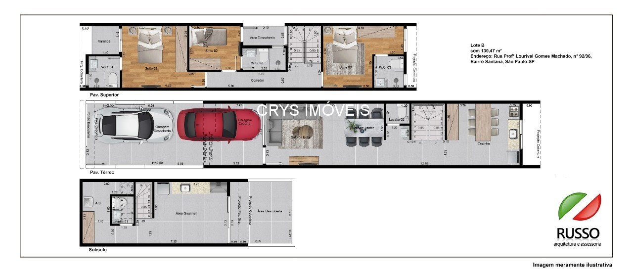 Casa, 3 quartos, 145 m² - Foto 12