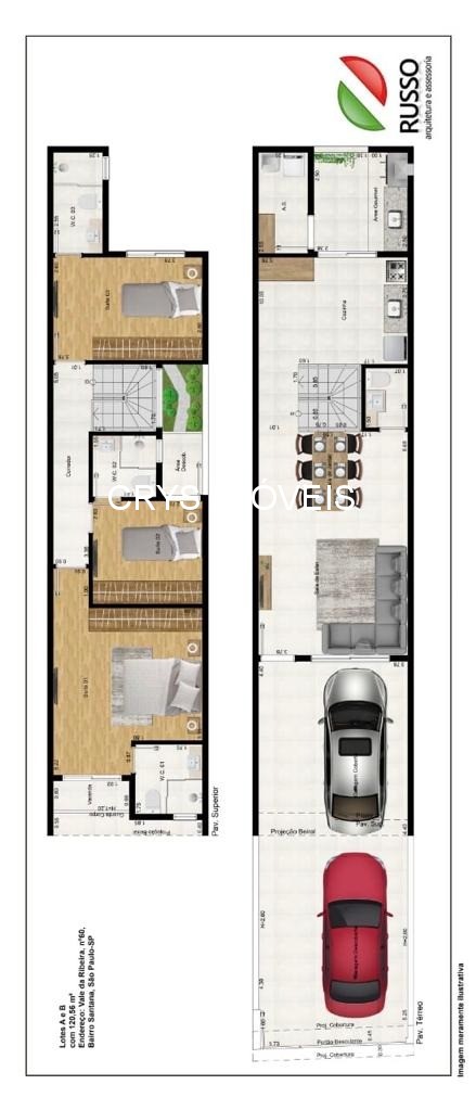Casa, 3 quartos, 120 m² - Foto 9