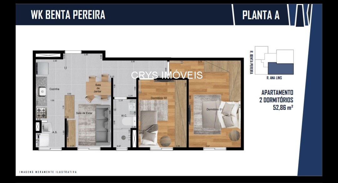 Apartamento, 2 quartos, 51 m² - Foto 8