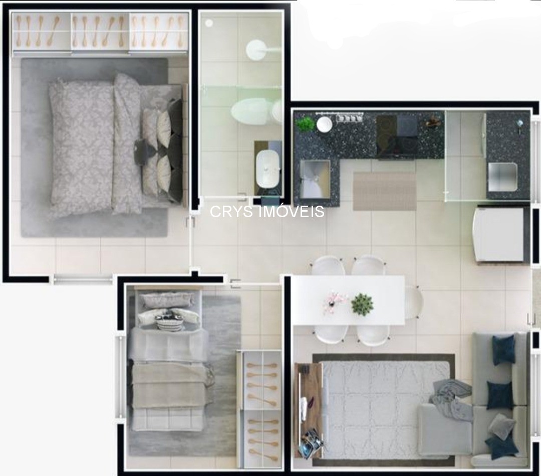 Apartamento, 2 quartos, 38 m² - Foto 3