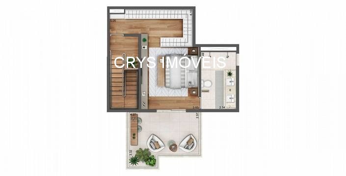 Cobertura, 4 quartos, 164 m² - Foto 20
