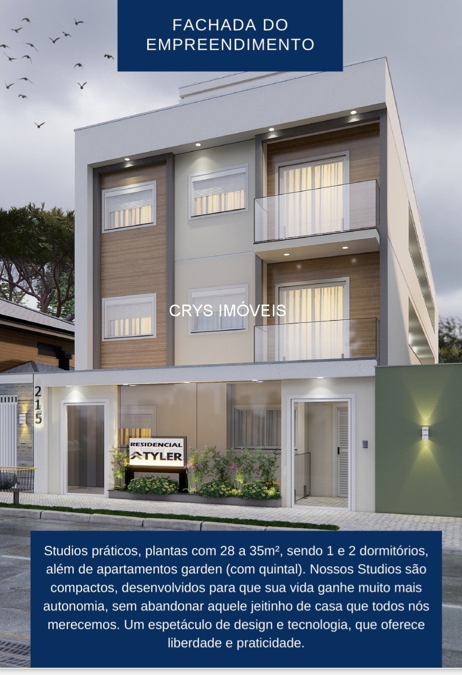 Apartamento, 1 quarto, 30 m² - Foto 1