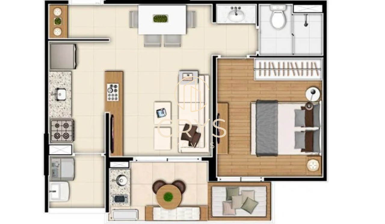 Apartamento, 1 quarto, 43 m² - Foto 20