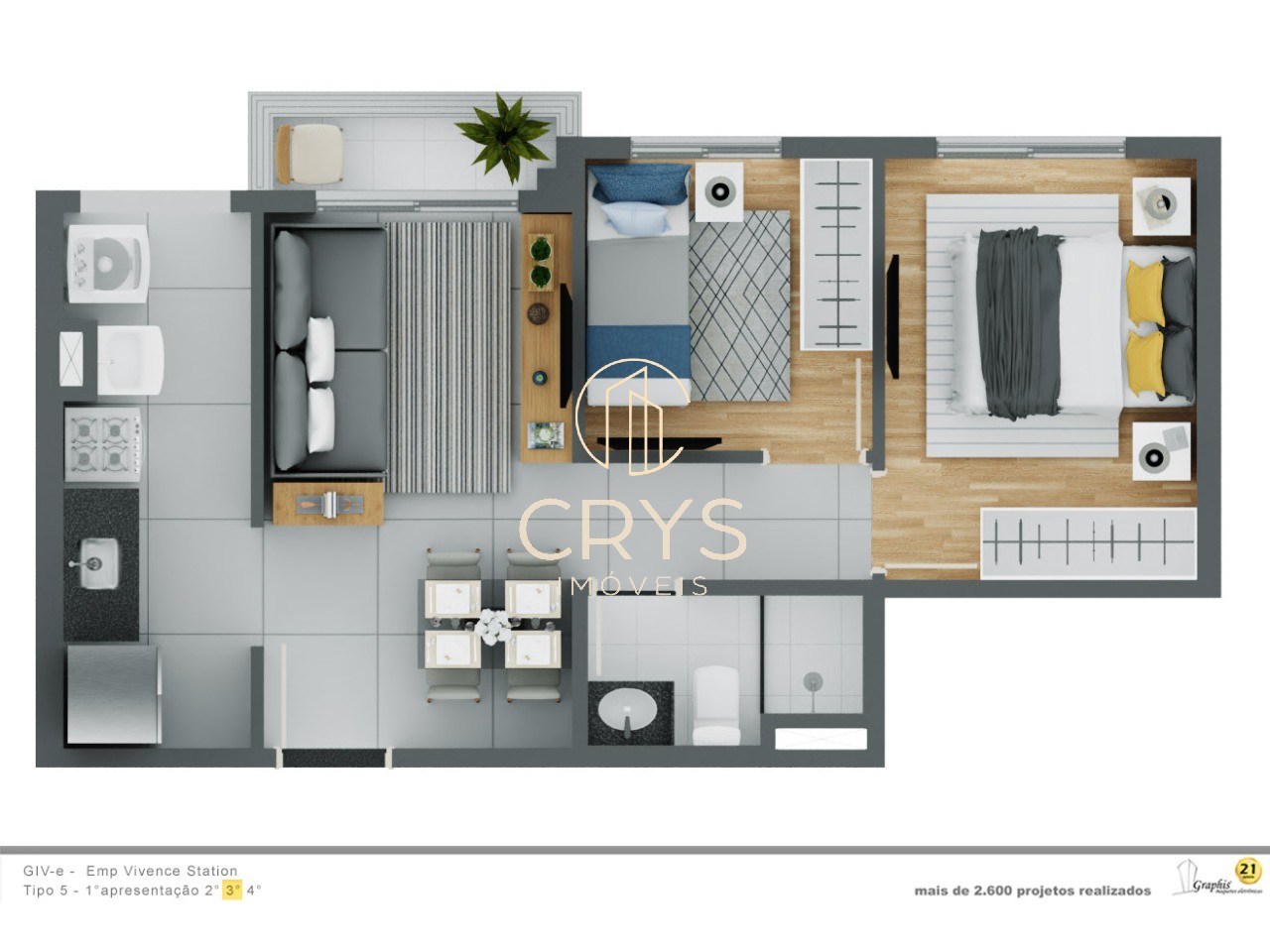 Apartamento, 1 quarto, 28 m² - Foto 17