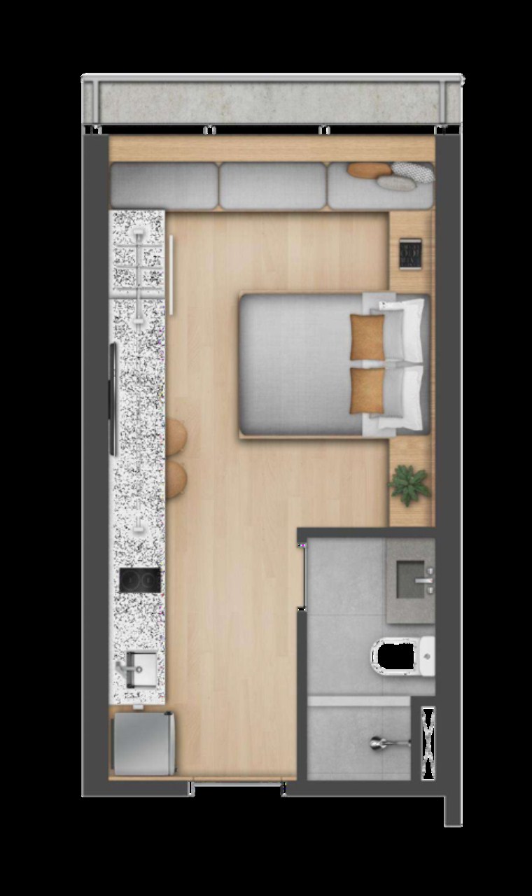 Loft, 38 m² - Foto 23