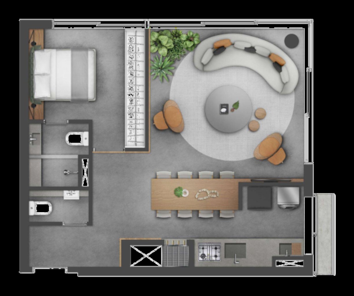 Loft, 38 m² - Foto 26