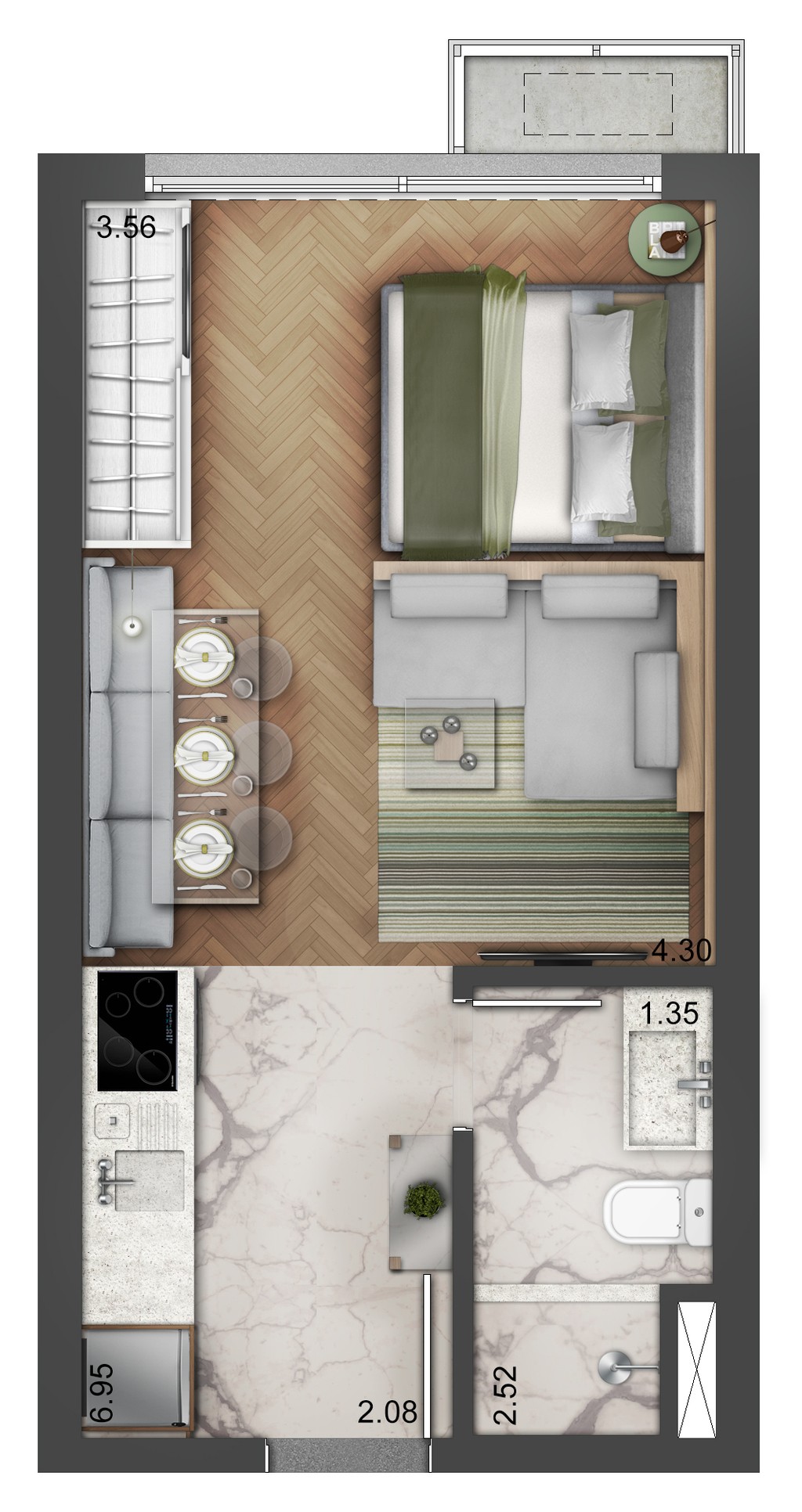 Apartamento, 2 quartos, 69 m² - Foto 19