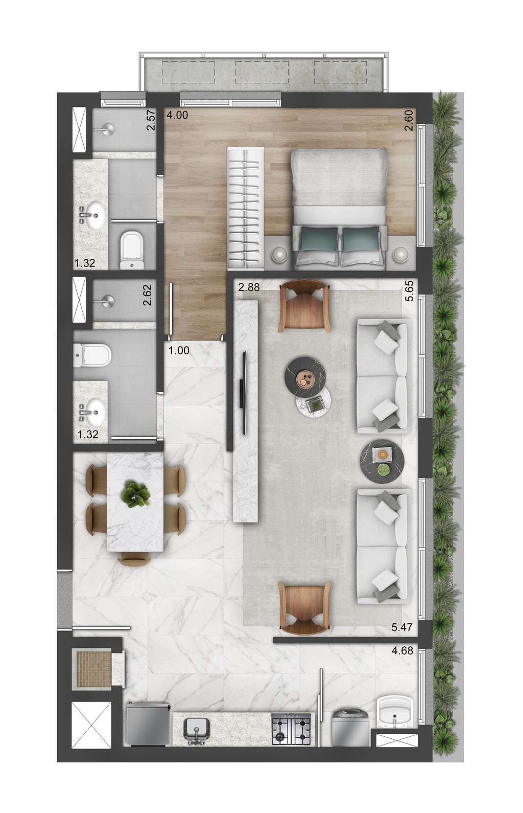 Apartamento, 2 quartos, 69 m² - Foto 24