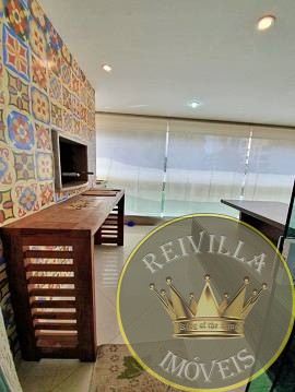 Excelente apartamento, com terraço gourmet, 03 Dormitórios, lazer completo, na praia da Enseada
